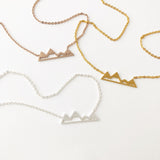 Mountain Range Necklace