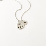 Zodiac Horoscope & Initial Charm Necklace