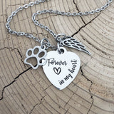 Memorial Necklace - Pet Loss - Ash Jewelry - Pet Ash - Dog Cat Jewelry- Cremation urn