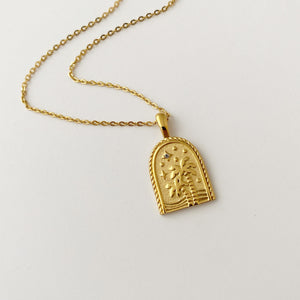Palm Tree Necklace