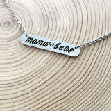 Mama Bear Bar Necklace