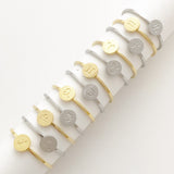 Initial / Zodiac Sign Stacking Rings
