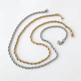 Thick Twist Rope Chain