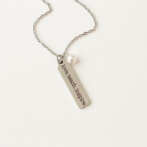 Teacher / Childcare Necklace