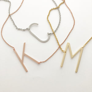 Statement Initial Necklace
