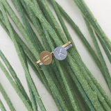 Initial / Zodiac Sign Stacking Rings