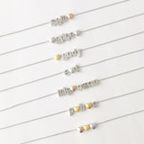 Sweetheart Letter Necklace, initial, kids names, heart