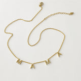 Mama Letter Necklace in Silver, Gold, or Rose Gold, Mom necklace, name necklace