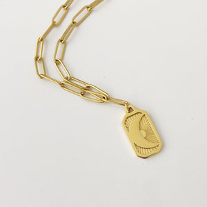 Moon Necklace, Gold moon necklace, Celestial Necklace