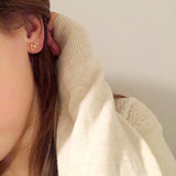 Double Heart Earrings